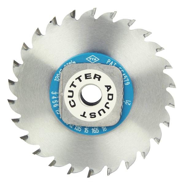 可変溝切りチップソー 120X26P 【直送品】 返品・キャンセル・他商品と同時購入は不可