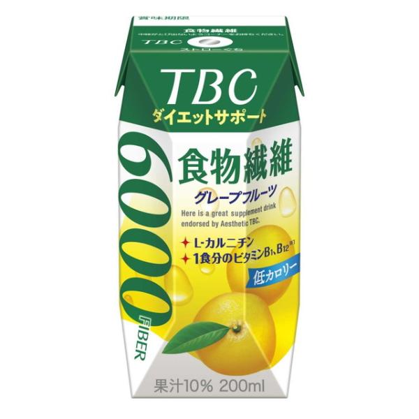 ◆森永TBCダイエットサポート食物繊維 200ML【12本セット】