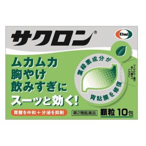 【第2類医薬品】エーザイ サクロン 10包｜sundrugec