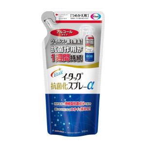 エーザイ イータック抗菌化スプレーα アルコールタイプ つめかえ 200ml｜サンドラッグe-shop