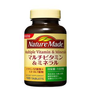 ◆大塚製薬 ネイチャーメイド マルチビタミン&ミネラル 100粒｜sundrugec