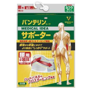 バンテリンサポーター 腰用しっかり加圧タイプ ふつう ブルーグレー