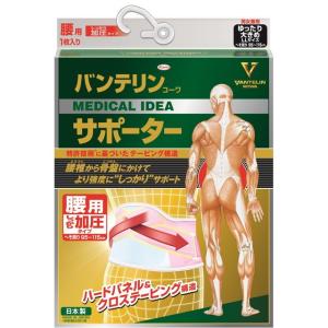 【１０個セット】【送料・代引き手数料無料】 バンテリンサポーター 腰用 ゆったり大きめ ＬＬサイズ シャイニンググレー １枚入×１０個セット バンテリンコーワ 興和 バンテリンサポーター 腰用 しっかり加圧タイプ