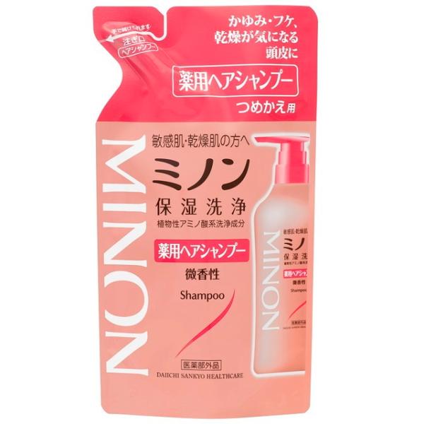 ミノン 薬用ヘアシャンプー 詰替 380mL