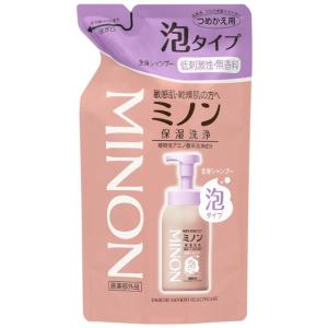 ミノン 全身シャンプー 泡タイプ 詰替え 400ML｜サンドラッグe-shop