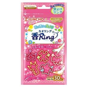 【廃盤】虫よけ 香Ring（カオリング） ピンクN 30コ