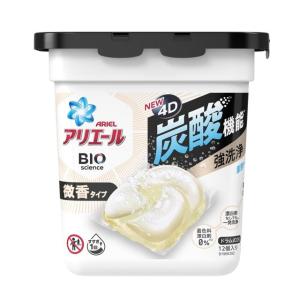P&amp;G アリエール ジェルボール 4D 微香 本体 12個入り