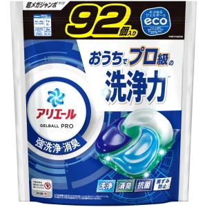 P&G アリエール 洗濯洗剤 ジェルボール PRO 詰め替え 超メガジャンボ 92個入【4個セット】｜sundrugec