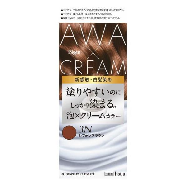 【ポイント15倍】【医薬部外品】ビゲン 泡クリームカラー3N 1剤 50g + 2剤 40g + ア...