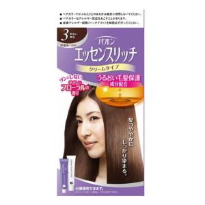 【医薬部外品】パオン エッセンスリッチ クリームタイプ 3 明るい栗色 40g＋40g｜サンドラッグe-shop