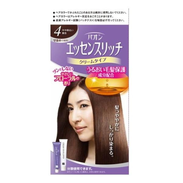 【医薬部外品】パオン エッセンスリッチ クリームタイプ 4 やや明るい栗色 40g＋40g