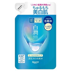 【医薬部外品】ロート製薬 肌ラボ 白潤 薬用美白化粧水しっとり 詰め替え 170mL｜sundrugec