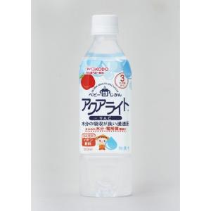◆和光堂　ベビーのじかん　アクアライト　りんご　５００ｍｌ　（３ヶ月頃から）【２４本セット】