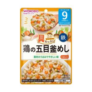 ◆アサヒ 具たっぷり グーグーキッチン 鶏の五目釜めし 9か月頃から 80g 【3個セット】