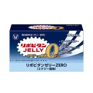 ◆大正製薬 リポビタンゼリー ZERO 180g×6個｜sundrugec