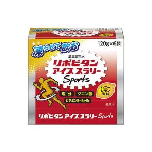 ◆大正製薬 リポビタン アイススラリー for Sports ハニーレモン風味 120g×6袋入り｜sundrugec