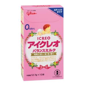 ◆江崎グリコ アイクレオ バランスミルク スティック 12.7g×10本