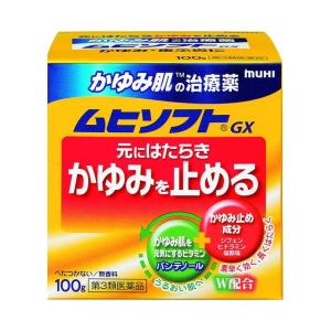 かゆみ肌の治療薬 ムヒソフトGX 100g