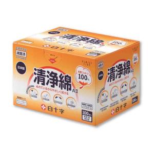 【医薬部外品】白十字 FC 清浄綿A2 100包入 【3個セット】