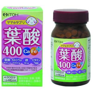 ◆井藤漢方 葉酸400Ca・Feプラス 120粒｜sundrugec