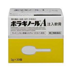 【指定第2類医薬品】ボラギノールA 注入軟膏 2g×30個｜sundrugec
