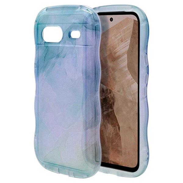 テレホンリース Google Pixel 8a 極限保護 WAVECASE ぷっくりTPUケース B...