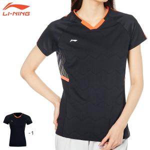 LI-NING リーニン バドミントン ウェア レディース ゲームシャツ