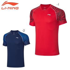 LI-NING AAYQ049 ゲームシャツ(ユニ/メンズ) バドミントンウェア リーニン【メール便可】｜sunfastsports