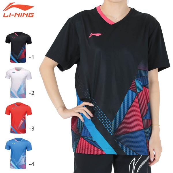 LI-NING AAYU129 ゲームウェア バドミントンウェア(ユニ/メンズ) リーニン【日本バド...