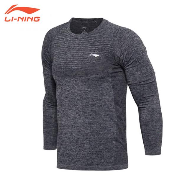 【大特価】LI-NING ATLM111 アンダーギア ロングシャツ(ユニ/メンズ) バドミントンウ...