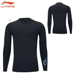 LI-NING AUDR101 アンダーギア インナーTシャツ バドミントンウェア(ユニ/メンズ) リーニン【メール便可】｜sunfastsports