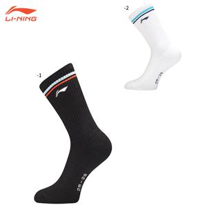 LI-NING AWLU217 バドミントンソックス(ユニ/メンズ) 25-28cm リーニン【メール便可】