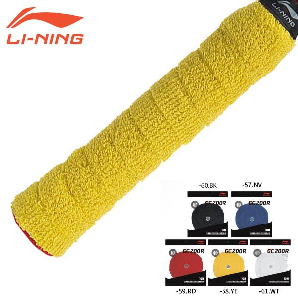LI-NING AXJM058(GC200R) タオルグリップ 10M グリップテープ バドミントン...