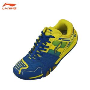 【超特価】LI-NING AYTK007-2 ブルー(24.5-28.5cm) 超軽量 バドミントンシューズ リーニン【日本バドミントン協会審査合格品】