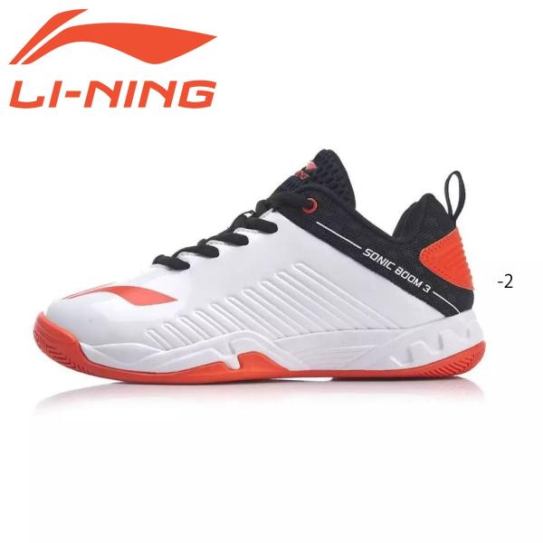 LI-NING AYZP032 SONIC BOOM 3.0 バドミントンシューズ(19.0、20....