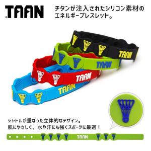 TAAN AC1512 エネルギーブレスレット(チタン・シリコン素材)