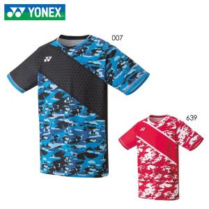 YONEX 10336 メンズゲームシャツ(フィットスタイル) バドミントンウェア(TOURNAMENT STYLE) ヨネックス【メール便可/日本バドミントン協会審査合格品】｜sunfastsports