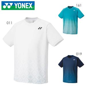YONEX 10536 ユニゲームシャツ(フィットスタイル) トップス テニス・バドミントンウェア(ユニ/メンズ) ヨネックス 2023SS【日本バドミントン協会検定合格品/メー｜sunfastsports