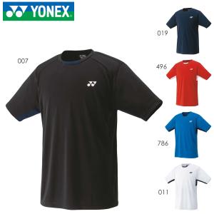 YONEX 10810 ユニゲームシャツ トップス テニス・バドミントンウェア(ユニ/メンズ) ヨネックス 2023SS【日本バドミントン協会検定合格品/メール便可】｜sunfastsports