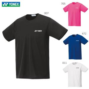YONEX 16500 ドライTシャツ ウェア(ユニ/メンズ) バドミントン・テニス ヨネックス【メール便可】｜sunfastsports