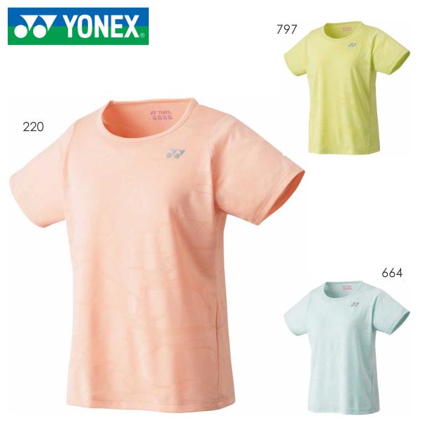 YONEX 16658 ウィメンズドライTシャツ トップス テニス・バドミントンウェア(レディース)...