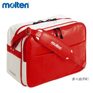 molten KM0074-RW エナメルバッグ Lサイズ 赤白 オールスポーツバッグ モルテン｜sunfastsports