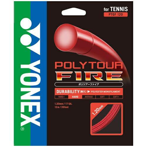 YONEX PTGF120 テニス ストリング(単張) ポリツアーファイア POLYTOUR FIR...
