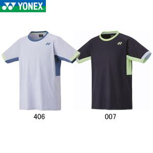 YONEX 10563 ユニゲームシャツ(フィットスタイル) ウェア(ユニ) アパレル バドミントン・テニス ヨネックス 2024SS【日本バドミントン協会審査合格品/メール便可｜sunfast-sports