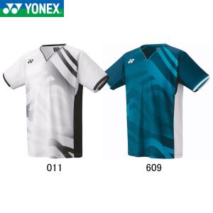YONEX 10566 メンズゲームシャツ(フィットスタイル) ウェア(メンズ) アパレル バドミントン・テニス ヨネックス 2024SS【日本バドミントン協会審査合格品/メール｜sunfastsports