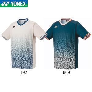 YONEX 10567 メンズゲームシャツ(フィットスタイル) ウェア(メンズ) アパレル バドミントン・テニス ヨネックス 2024SS【日本バドミントン協会審査合格品/メール｜sunfastsports