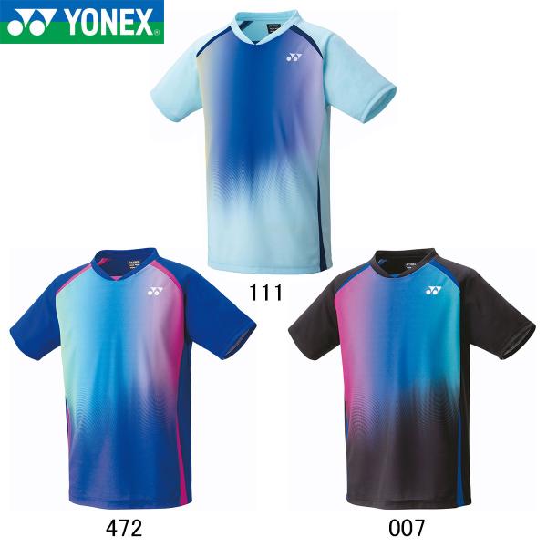 YONEX 10599 ユニゲームシャツ(フィットスタイル) ウェア(ユニ) アパレル バドミントン...
