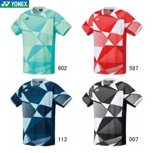 YONEX 10635 メンズゲームシャツ ウェア(メンズ) バドミントン・テニス ヨネックス 2025SS【日本バドミントン協会審査合格品/メール便可】
