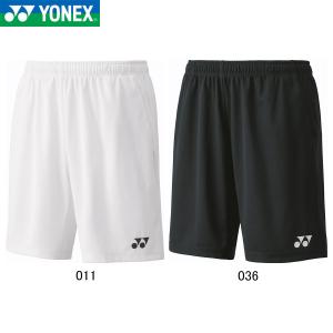 YONEX 15189 メンズニットハーフパンツ ウェア(メンズ) アパレル バドミントン・テニス ヨネックス 2024SS【日本バドミントン協会審査合格品/メール便可】