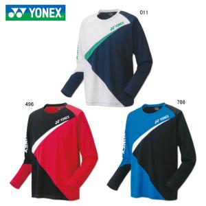 【受注会限定】YONEX 16537Y ユニロングスリーブＴシャツ ウェア(ユニ・メンズ) バドミントン・テニス ヨネックス【メール便可】